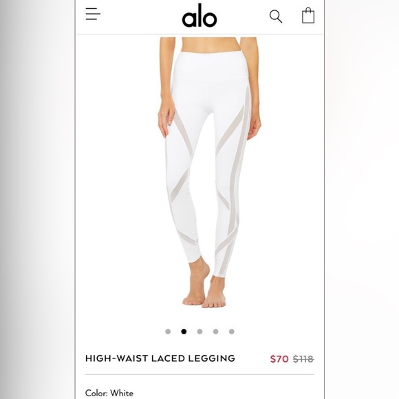 Alo Full Length Leggings Size XS - Picture 2 of 7